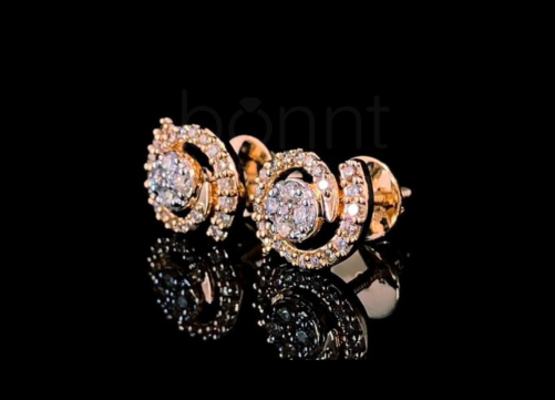 Eternal Bloom Lab-Grown Diamond Stud Earrings | EF Color • VVS/VS Clarity • Ideal Cut