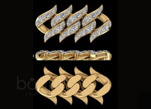 Statement Cuban Bracelet with Premium VVS Moissanite