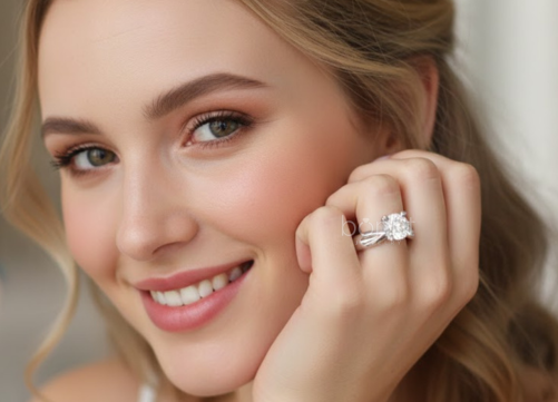 Classic Round Solitaire Ring in Lab-Grown Diamond (EF Color, VVS/VS Clarity)