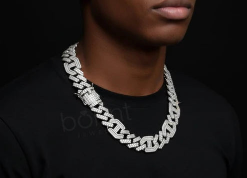 BONNT Lab Grown Diamond Cuban Link Chain – EF Color VVS/VS Diamonds | Hip Hop Luxury Necklace