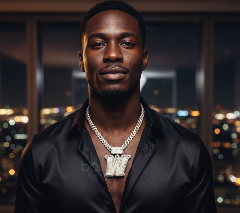 Signature Pendant in Lab-Grown Diamonds | Timeless Hip-Hop