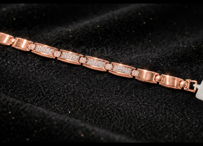 Men’s Moissanite Diamond Bracelet – D Color, VVS Clarity | Refined Brilliance