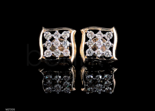 Radiant Bloom Lab-Grown Diamond Stud Earrings | EF Color • VVS/VS Clarity • Ideal Cut