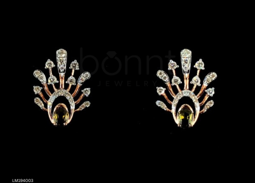 Celestial Radiance Sunburst Moissanite Earrings | D Color VVS1 Brilliance