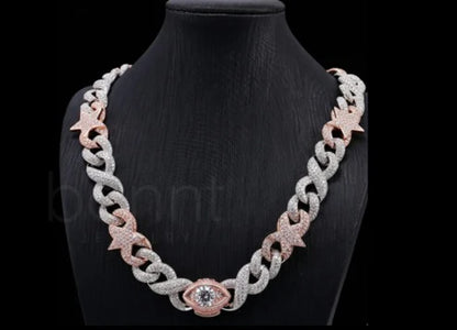 Bonnt Iced Cuban Link Chain – Lab Grown Diamond Hip Hop Necklace (EF Color, VVS/VS, Ideal Cut)