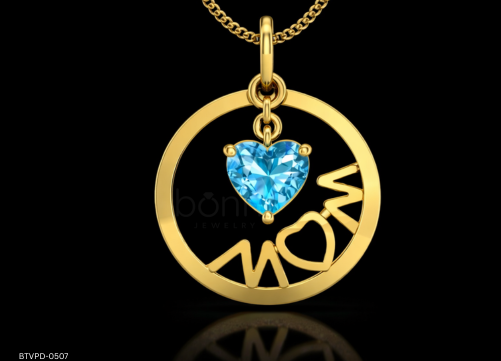 The "Pulse of Love" Lab-Grown Heartbeat Pendant