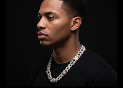 Bonnt Iced Cuban Link Chain – Lab Grown Diamond Hip Hop Necklace (EF Color, VVS/VS, Ideal Cut)