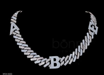 Iced Moissanite Cuban Chain – D Color VVS | Hip Hop Luxury Statement Necklace