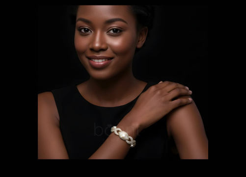 Luxurious Iced Out Evil Eye Link Cuban Style Bracelet Featuring Diamond Pave