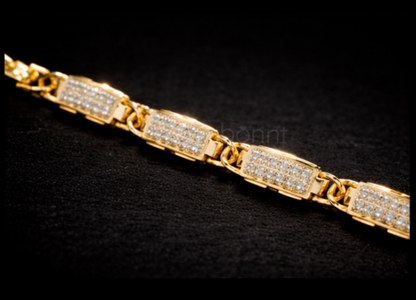 Elegant Men’s Diamond Bracelet – Ethical Lab-Grown Luxury