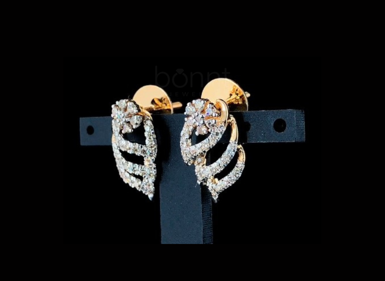 Eternal Bloom Lab-Grown Diamond Earrings | EF Color • VVS–VS Clarity • Ideal Cut