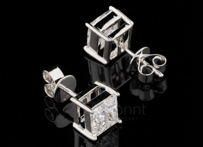 Timeless Power Solitaire Lab-Grown Studs