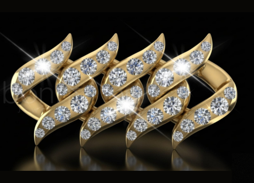 Statement Cuban Bracelet with Premium VVS Moissanite