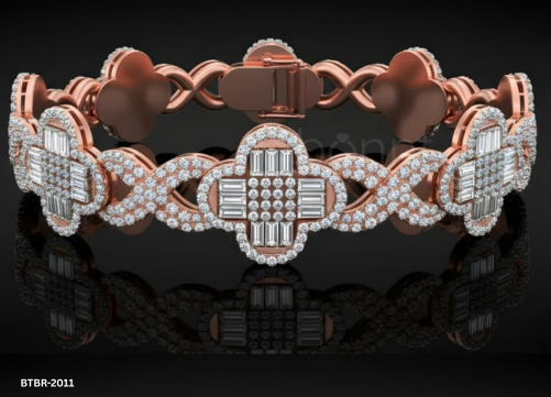 Iced Cuban Link Bracelet with D-Color Moissanite | VVS Clarity