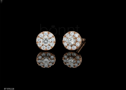 Exquisite Floral Cluster Lab Grown Diamond Earrings for Timeless Elegance and Brilliant Sophistication