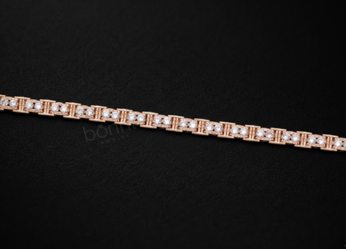 Men’s Moissanite Diamond Bracelet – D Color, VVS Clarity | Brilliant Luxury