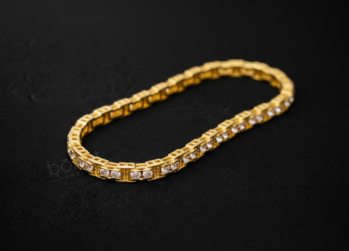 Men’s Moissanite Diamond Bracelet – D Color, VVS Clarity | Brilliant Luxury