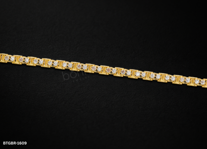 Men’s Moissanite Diamond Bracelet – D Color, VVS Clarity | Brilliant Luxury