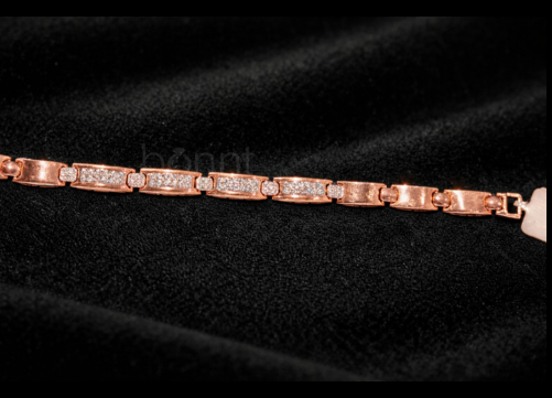 Men’s Moissanite Diamond Bracelet – D Color, VVS Clarity | Refined Brilliance