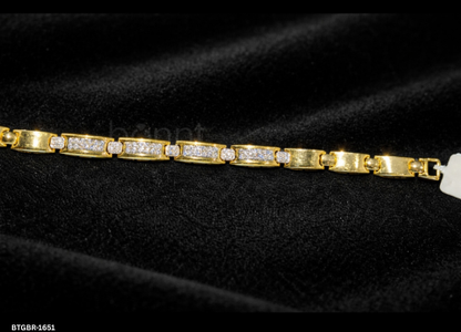 Men’s Moissanite Diamond Bracelet – D Color, VVS Clarity | Refined Brilliance
