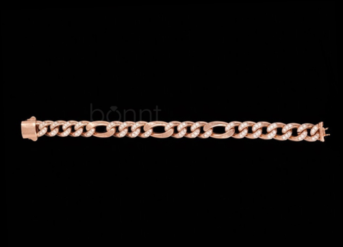 Men’s Moissanite Diamond Cuban Bracelet – D Color, VVS Clarity | Bold Brilliance