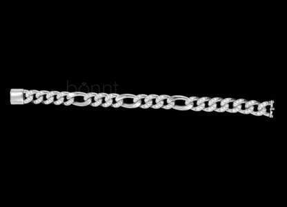 Men’s Moissanite Diamond Cuban Bracelet – D Color, VVS Clarity | Bold Brilliance