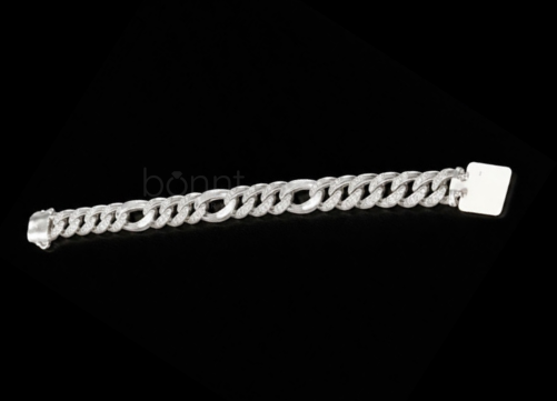Men’s Moissanite Diamond Cuban Bracelet – D Color, VVS Clarity | Bold Brilliance