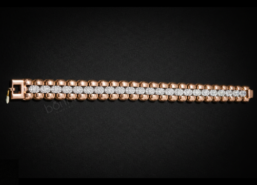 Men’s Lab Grown Diamond Cuban Bracelet – EF Color, VVS/VS Clarity | Bold Luxury Statement