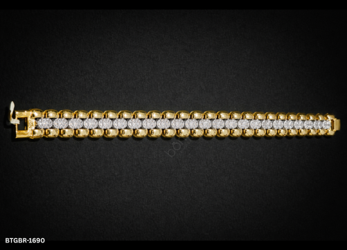 Men’s Lab Grown Diamond Cuban Bracelet – EF Color, VVS/VS Clarity | Bold Luxury Statement