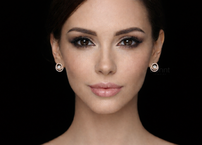 Eternal Oval Halo Moissanite Diamond Earrings – D Color VVS Clarity | Bonnt Fine Jewelry