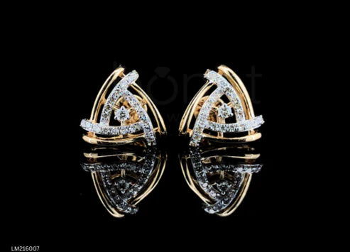 Eternal Trinity Moissanite Diamond Earrings | D Color • VVS Clarity • Ideal Cut