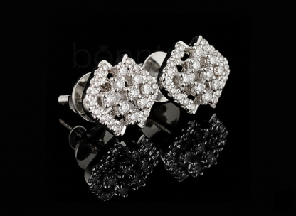 Luxury Lab-Grown Diamond Stud Earrings | EF Color • VVS–VS Clarity • Ideal Cut Brilliance