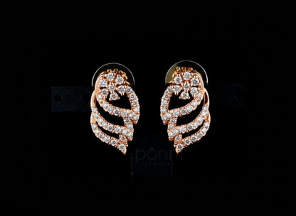 Eternal Bloom Lab-Grown Diamond Earrings | EF Color • VVS–VS Clarity • Ideal Cut