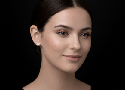 Eternal Bloom Moissanite Diamond Stud Earrings | D Color • VVS Clarity • Ideal Cut