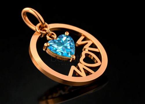 The "Pulse of Love" Lab-Grown Heartbeat Pendant