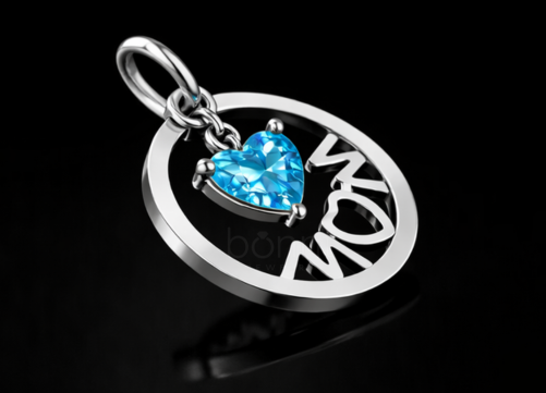 The "Pulse of Love" Lab-Grown Heartbeat Pendant