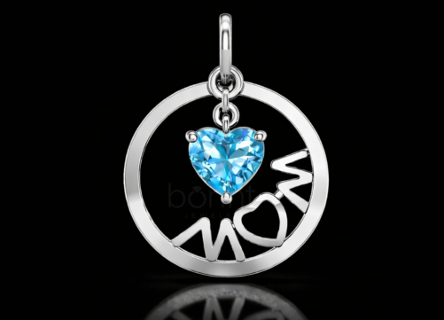 The "Pulse of Love" Lab-Grown Heartbeat Pendant