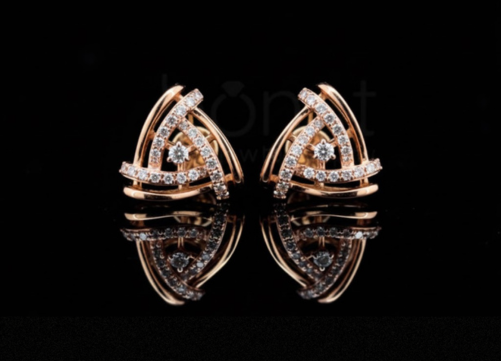 Eternal Trinity Moissanite Diamond Earrings | D Color • VVS Clarity • Ideal Cut