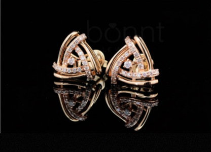 Eternal Trinity Lab-Grown Diamond Earrings | EF Color • VVS/VS Clarity • Ideal Cut