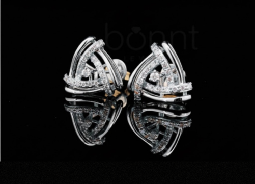 Eternal Trinity Lab-Grown Diamond Earrings | EF Color • VVS/VS Clarity • Ideal Cut