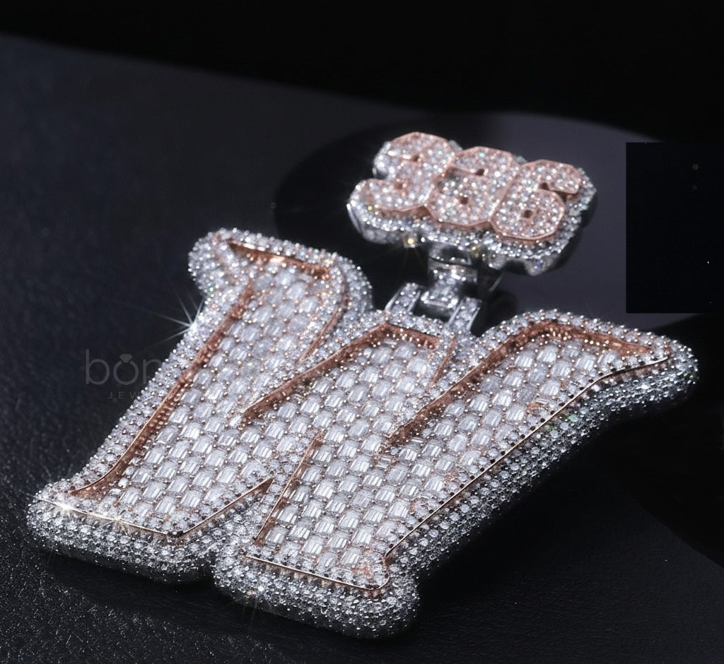 Signature Pendant in Lab-Grown Diamonds | Timeless Hip-Hop